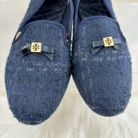 TORY BURCH CHANDRA FLATS- LOAFERS SHOES SIZE 7.5 - Picture 11 of 12
